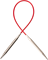 Спицы круговые металл Knit red 40см - фото 4552